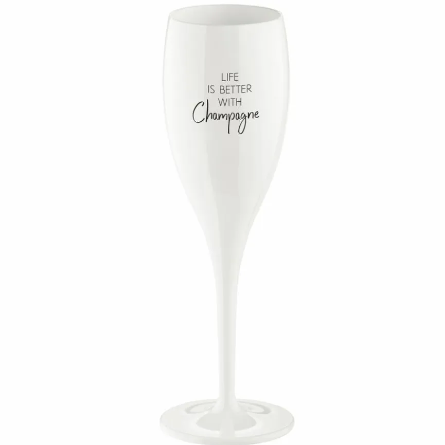 New Sektglas Life ist better 100 ml Gläser