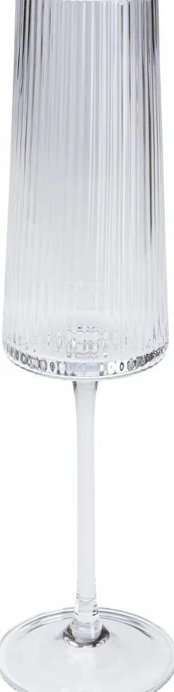 KARE DESIGN Sektglas Riffle 215 ml