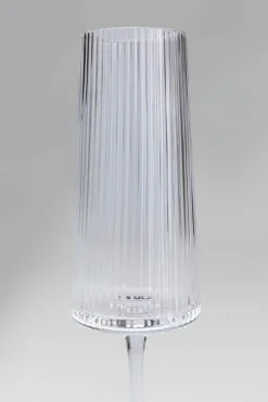 KARE DESIGN Sektglas Riffle 215 ml