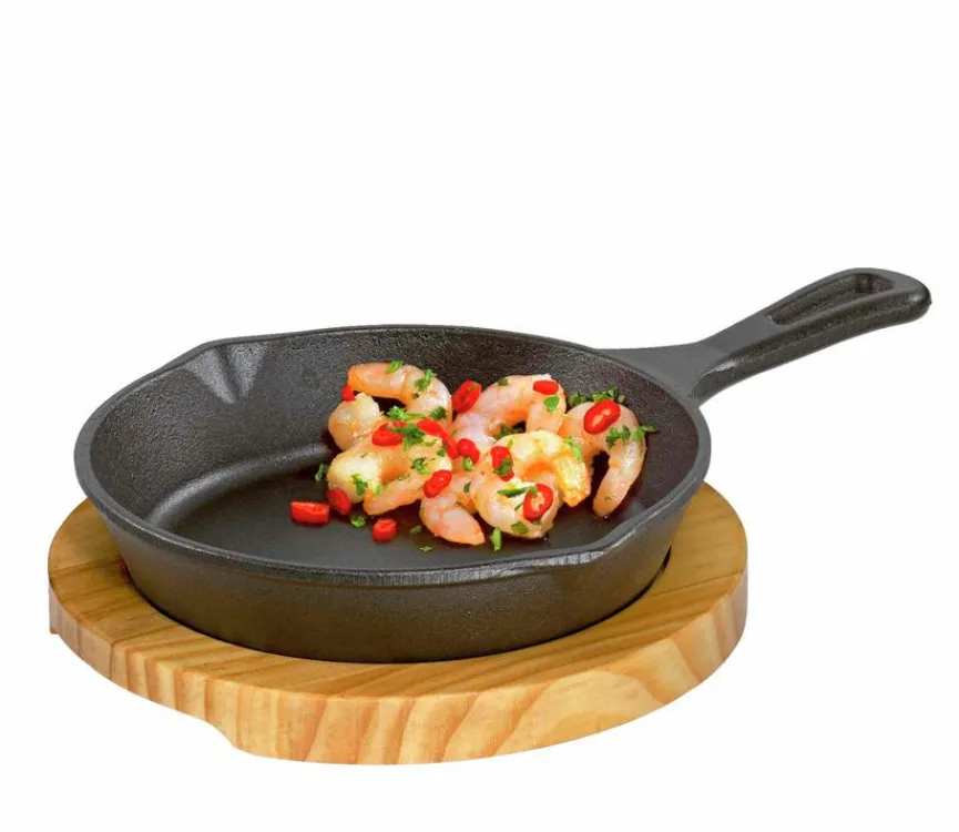 Küchenprofi Pfannen|Servierpfanne BBQ rund