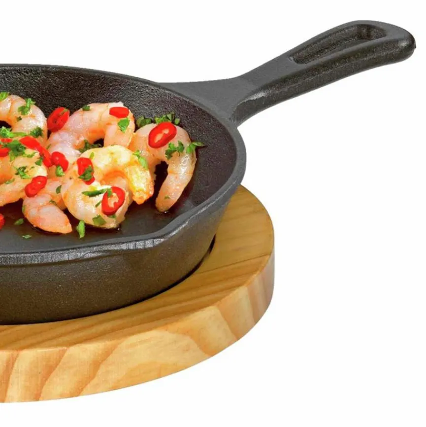 Küchenprofi Pfannen|Servierpfanne BBQ rund