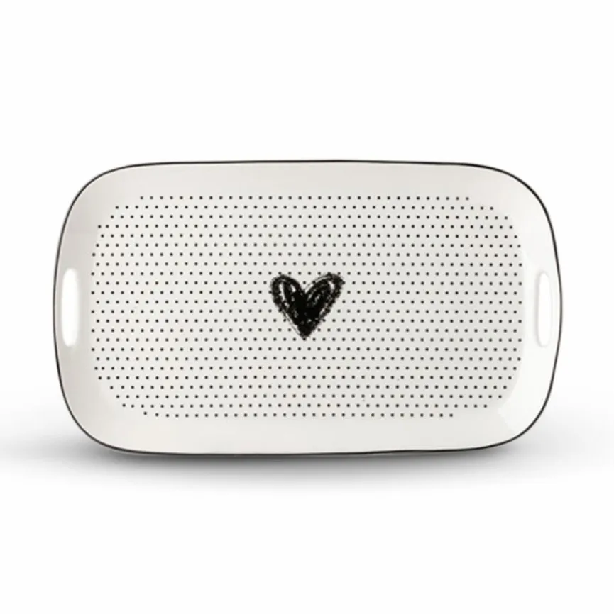 Servierplatte Jessica 35,6 x 21 cm