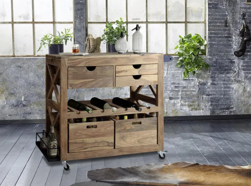 WOLFMÖBEL Servierwagen|Servierwagen Yoga