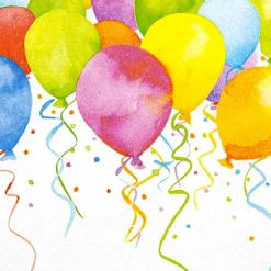 Outlet Serviette Balloons 20tlg. Tischwäsche|Tischwäsche