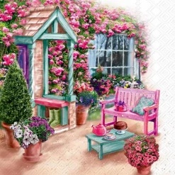 Serviette Garden View 20tlg.