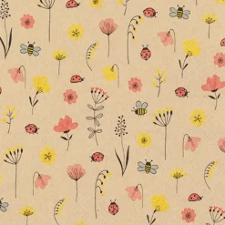 Serviette Ladybug and bees 20tlg.