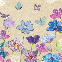 Discount Serviette Pink and Blue 20tlg. Tischwäsche|Tischwäsche