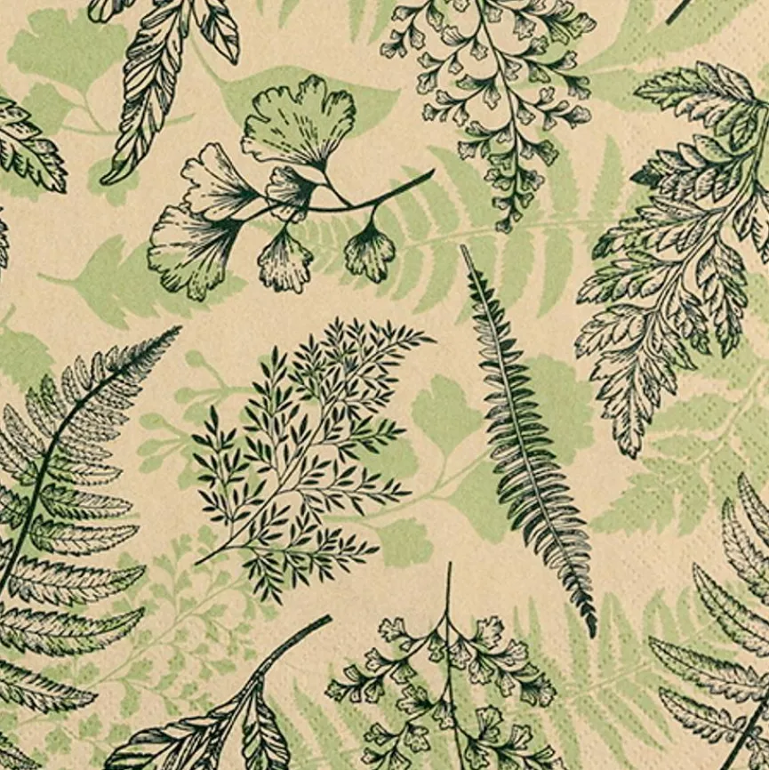 Serviette Shapes of nature 20tlg.