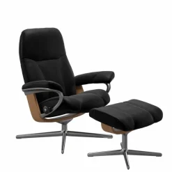 STRESSLESS Sessel mit Hocker Consul Cross