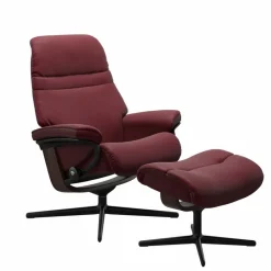 STRESSLESS Sessel|Sessel mit Hocker Sunrise Cross