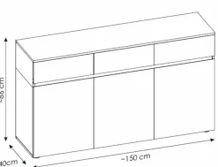 Wójcik Kommoden|Sideboard Modesto