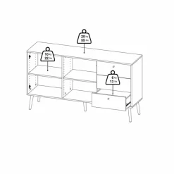 Kinder Tvilum Sideboard Bodo