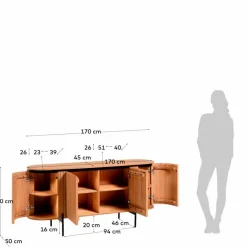 Clearance Sideboard Licia Kommoden