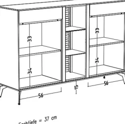Hot Sideboard Meran Kommoden|Kommoden
