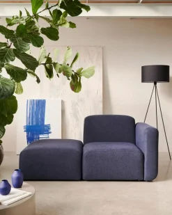 Kave Home Sofas & Couches|1-Sitzer mit Anstellhocker Neom