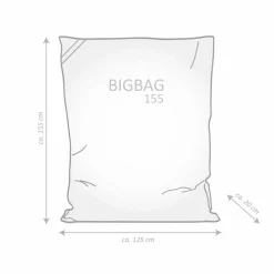 Kinder Sitting Point Sitzkissen Bigbag Woolly