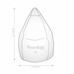 Kinder Sitting Point Sitzsack Beanbag Raya XL