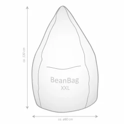 Kinder Sitting Point Sitzsack Beanbag Shara XXL