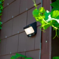 Lutec Solar-Außenwandleuchte Try