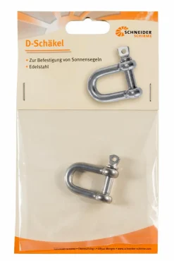 Schneider Schirme Zubehör|Sonnensegel|Sonnensegel D-Schäkel