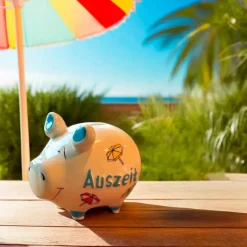 Dekodosen|Spardose Auszeit 12,5 x 9 cm