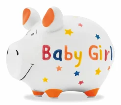 Spardose Baby Girl 12,5 x 9 cm Dekodosen