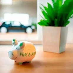 Dekodosen|Spardose Fürs Auto 12,5 x 9 cm