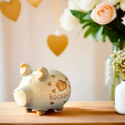 Spardose Hochzeit 17 x 15 cm