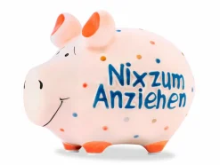 Spardose Nix zum Anziehen 12,5 x 9 cm