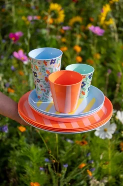 Hot Speiseteller Nora Stripes Ø 25,5 cm Geschirr