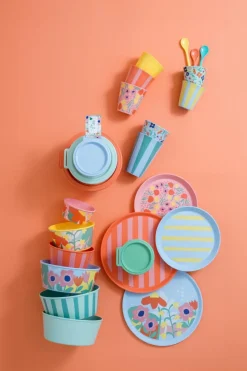 Hot Speiseteller Nora Stripes Ø 25,5 cm Geschirr