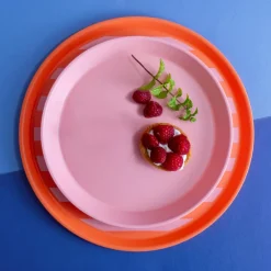 Hot Speiseteller Nora Stripes Ø 25,5 cm Geschirr