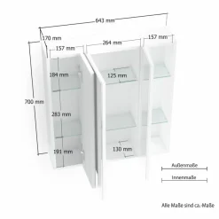 Spiegelschrank Mister
