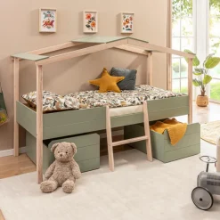 Kinder Spielbett Pilotin 90/190/200 cm