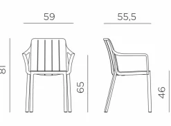 Nardi Stapelstuhl Tiberina