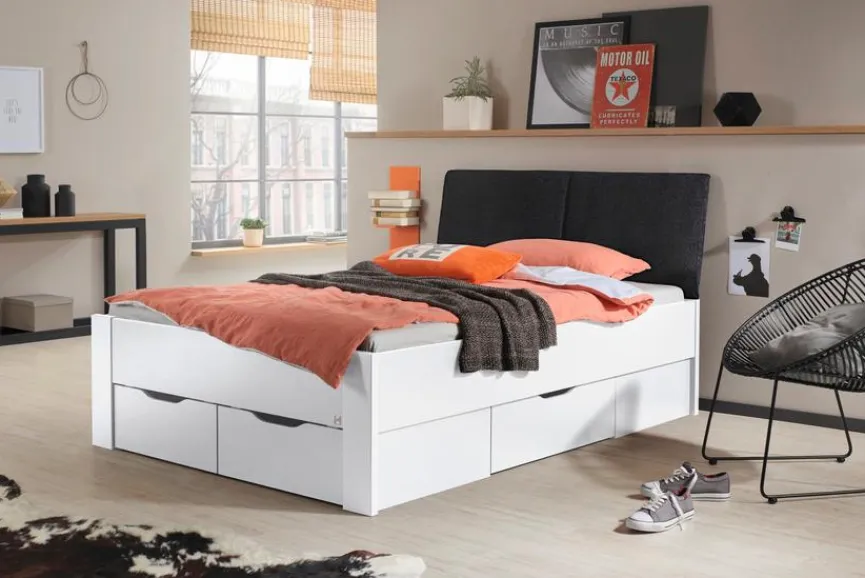 rauch ORANGE Stauraumbett Aditio 140 x 200 cm