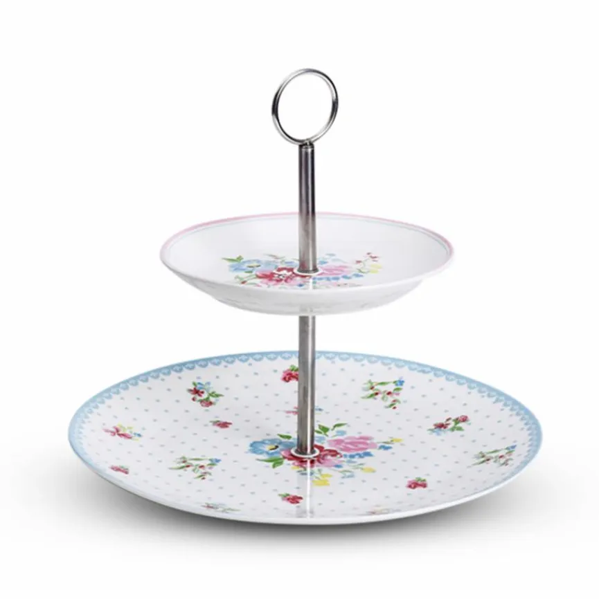 2-stöckige Etagere Alexandra 2tlg.