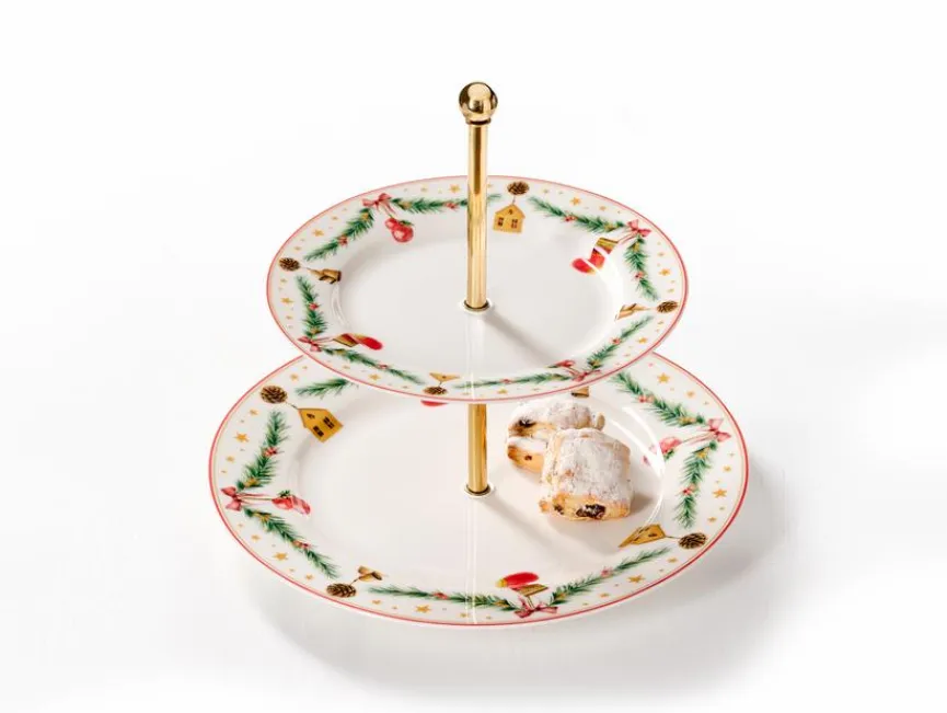 Hot 2-stöckige Etagere Holly 24cm Etageren|Etageren