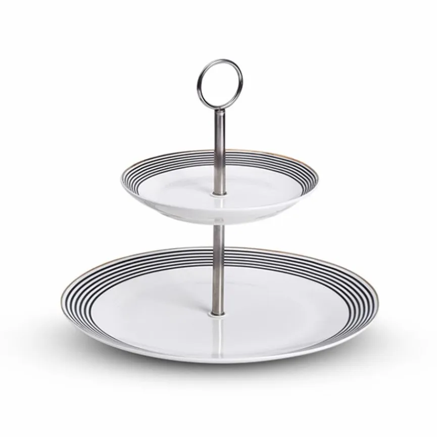 Etageren|Etageren|2-stöckige Etagere Jessica 17,3 cm