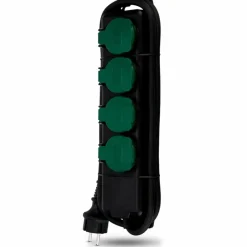 REV Zubehör|Steckdosensäule Vierfach Steckdosenleiste