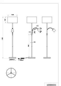 Trio Stehlampe Hotel