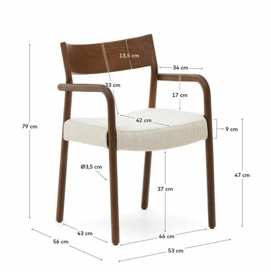 Kave Home Stühle|Stuhl Falconera