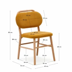 Kave Home Stühle|Stuhl Helda