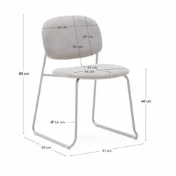 Kave Home Stuhl Meli