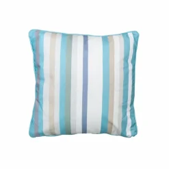 Outlet Stuhlkissen Righe Azure 50 x 50 cm Outdoorkissen|Outdoorkissen