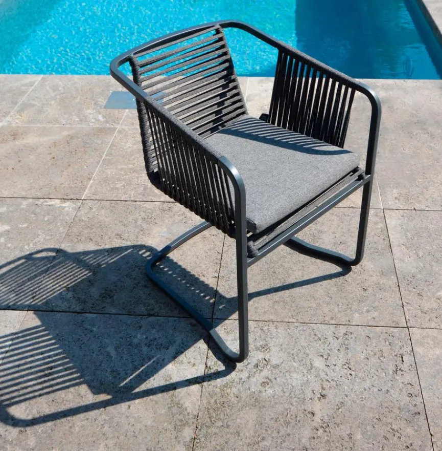 New Stuhlkissen Suite Freischwinger Gartenstuhl-Auflagen