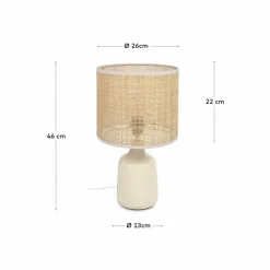 DAHEIM Tischlampen|Tischleuchte Erna