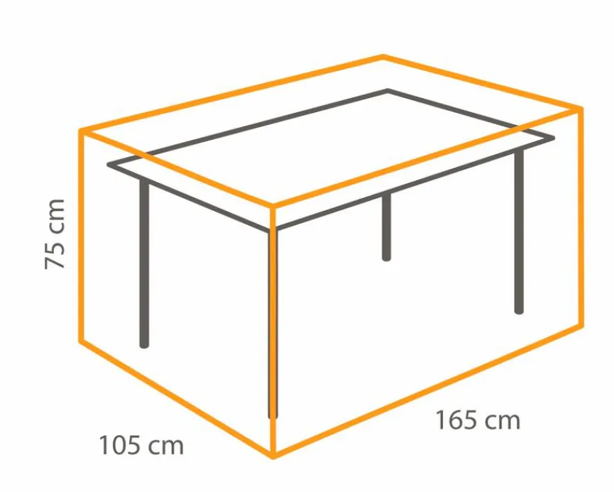 Best Tisch-Schutzhülle 105 x 75 x 165 cm Schutzhüllen