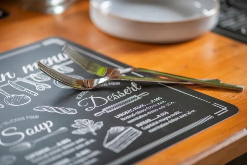 Tischset Italian Menu 43,5 x 28,5 cm