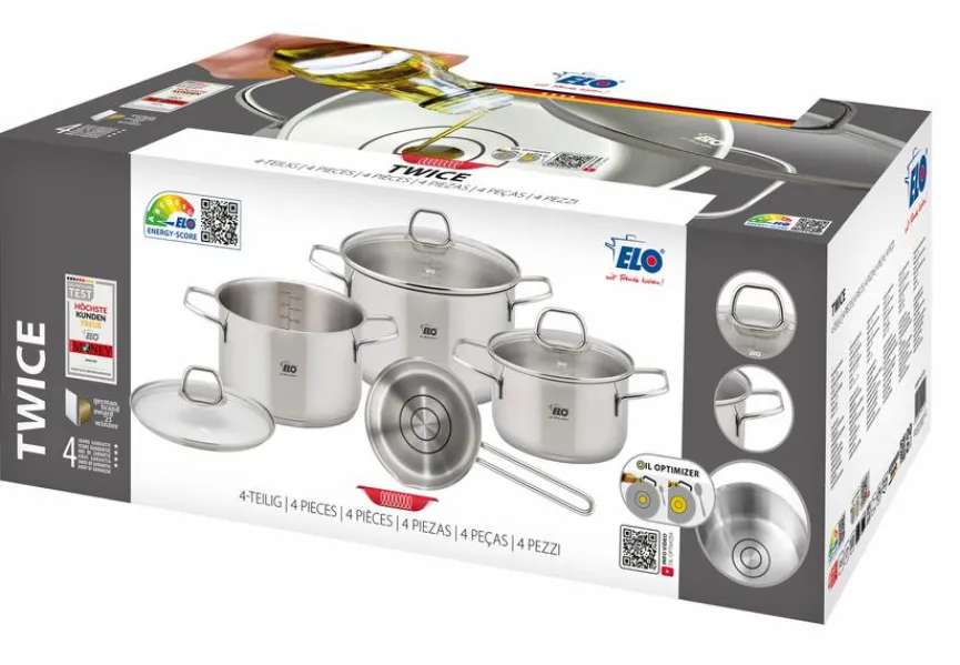 ELO Töpfe|Topfset Twice 4tlg.